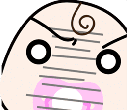 cute Panda Baby sticker #12359540