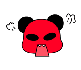 cute Panda Baby sticker #12359543