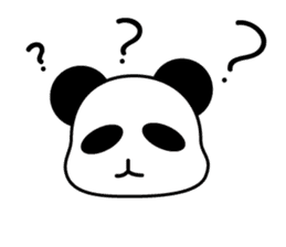 cute Panda Baby sticker #12359544