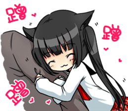 Yandere Ojounyan (Miss Little Meow) Cht. sticker #12359558
