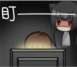 Yandere Ojounyan (Miss Little Meow) Cht. sticker #12359576