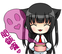 Yandere Ojounyan (Miss Little Meow) Cht. sticker #12359589