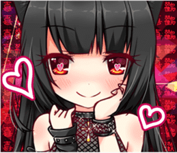 Yandere Ojounyan (Miss Little Meow) Cht. sticker #12359595