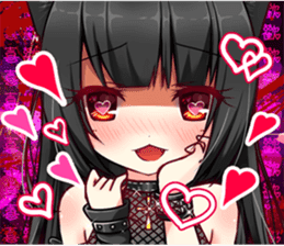 Yandere Ojounyan (Miss Little Meow) Cht. sticker #12359597