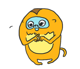 Golden Snub-nosed Monkey sticker #12359604