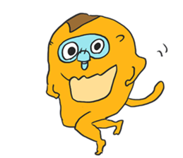 Golden Snub-nosed Monkey sticker #12359608