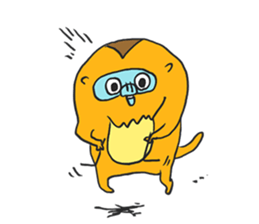 Golden Snub-nosed Monkey sticker #12359611