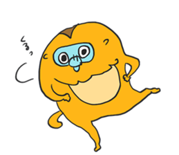 Golden Snub-nosed Monkey sticker #12359616