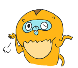Golden Snub-nosed Monkey sticker #12359617