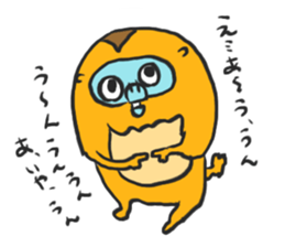 Golden Snub-nosed Monkey sticker #12359621