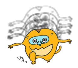 Golden Snub-nosed Monkey sticker #12359627