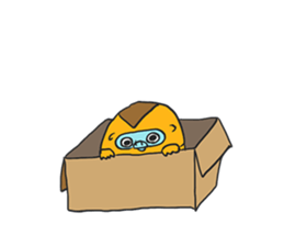 Golden Snub-nosed Monkey sticker #12359636