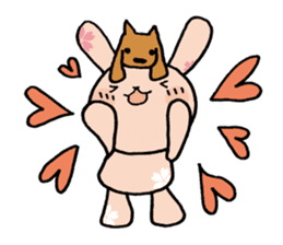 Sakura Rabbit CHiKaRaBBiT sticker #12359743