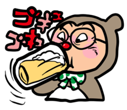 KIGURUMI middle-aged man sticker #12359833