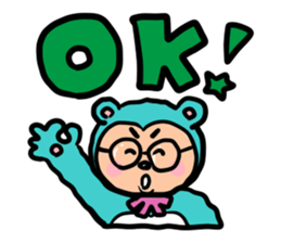 KIGURUMI middle-aged man sticker #12359842