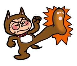 KIGURUMI middle-aged man sticker #12359846