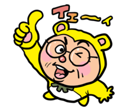 KIGURUMI middle-aged man sticker #12359847