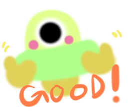 Pipo the UFO sticker #12359944