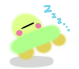 Pipo the UFO sticker #12359956