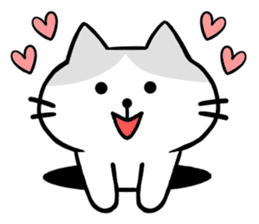 Sticker of very cute cats sticker #12359988