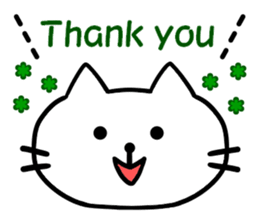 Sticker of very cute cats sticker #12359990