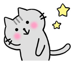 Sticker of very cute cats sticker #12359997