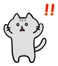 Sticker of very cute cats sticker #12360014