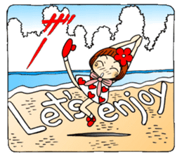 Castor bean-chan 53 sticker #12361373