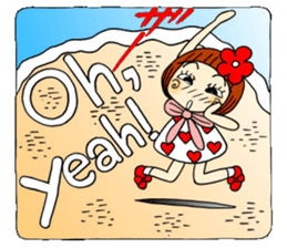 Castor bean-chan 53 sticker #12361375