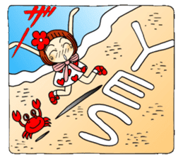 Castor bean-chan 53 sticker #12361381