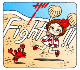 Castor bean-chan 53 sticker #12361398