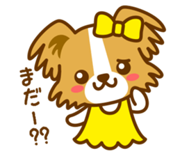 Ruru and Eve message sticker sticker #12361879