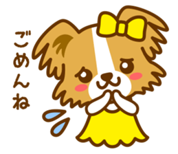 Ruru and Eve message sticker sticker #12361882
