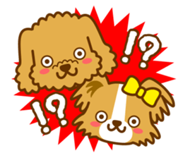 Ruru and Eve message sticker sticker #12361909