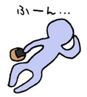 Rainbow human super daily life version sticker #12361934