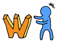 Rainbow human super daily life version sticker #12361943