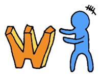 Rainbow human super daily life version sticker #12361943