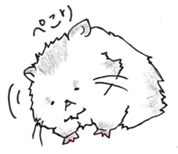 hamster Tommy Wolf sticker #12362001