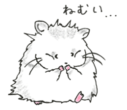 hamster Tommy Wolf sticker #12362004