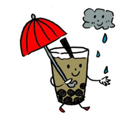 Love bubble tea~ sticker #12363104