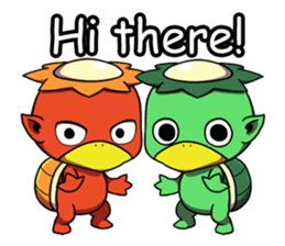 "YOUKAI"Japanese traditional monsters sticker #12363574