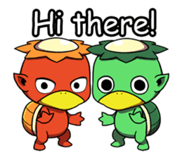 "YOUKAI"Japanese traditional monsters sticker #12363574