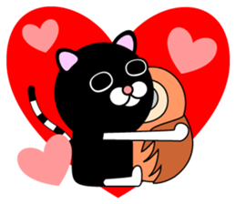 Cats sometimes owls sticker #12363762