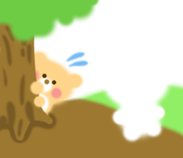 Fluffy Bear Daikichi and shoukichi 2 sticker #12363978