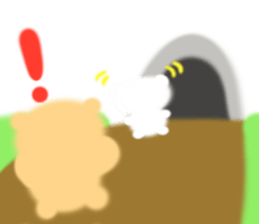 Fluffy Bear Daikichi and shoukichi 2 sticker #12363982