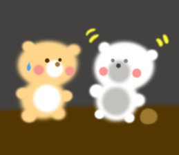 Fluffy Bear Daikichi and shoukichi 2 sticker #12363984