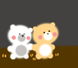 Fluffy Bear Daikichi and shoukichi 2 sticker #12363988