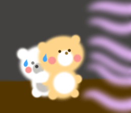 Fluffy Bear Daikichi and shoukichi 2 sticker #12363989