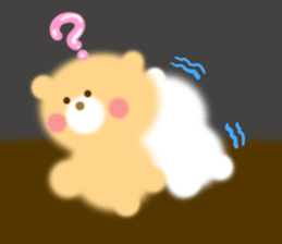Fluffy Bear Daikichi and shoukichi 2 sticker #12363993