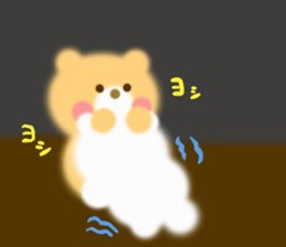 Fluffy Bear Daikichi and shoukichi 2 sticker #12364004